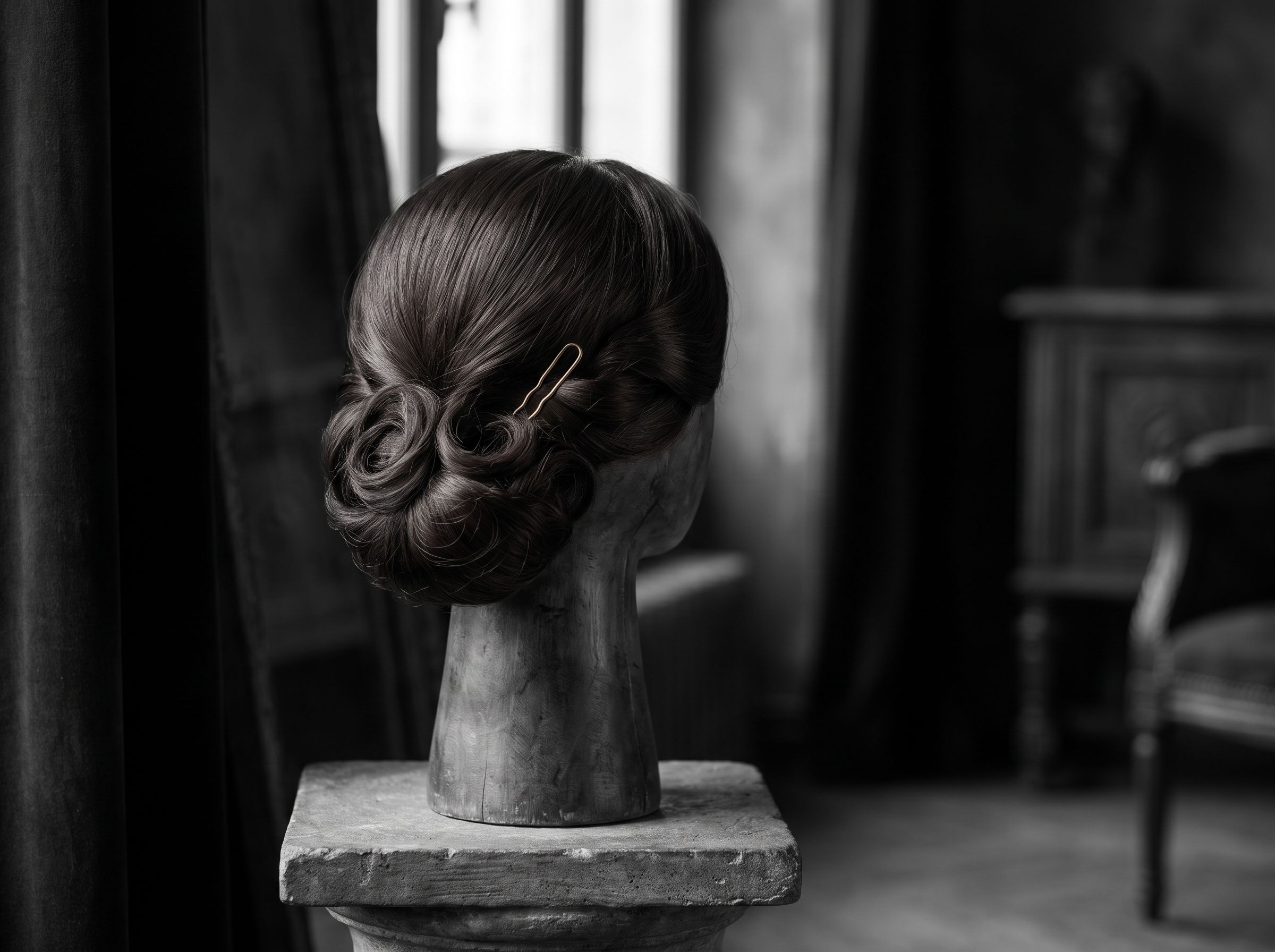 Comment intégrer une couronne de fleurs dans un chignon de mariage